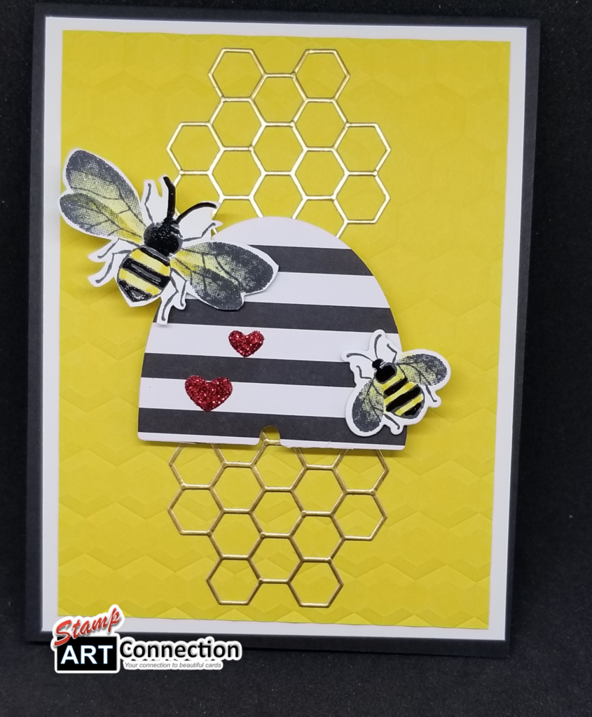 Honey Bee Wobble Card